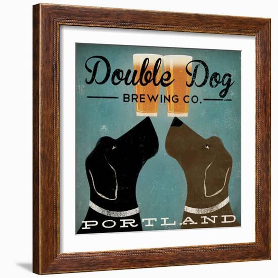 Double Dog Brewing Co.-Ryan Fowler-Framed Premium Giclee Print