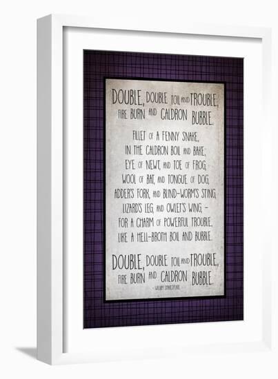 Double Double Toil-Kimberly Glover-Framed Giclee Print