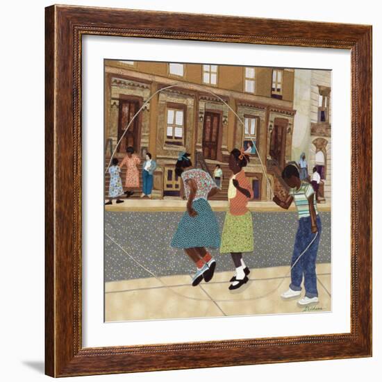 Double Dutch-Phyllis Stephens-Framed Premium Giclee Print