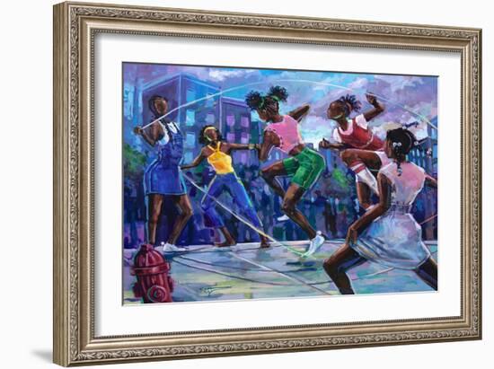 Double Dutch-Robert Jackson-Framed Art Print