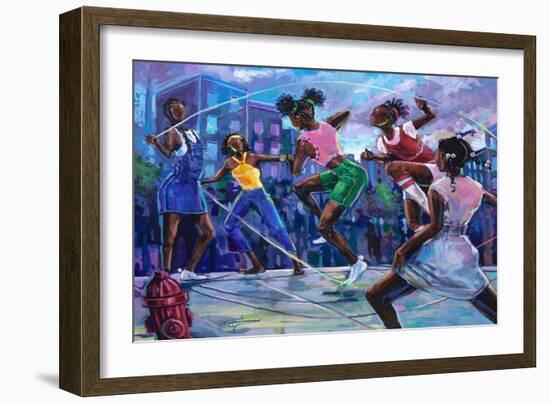 Double Dutch-Robert Jackson-Framed Art Print