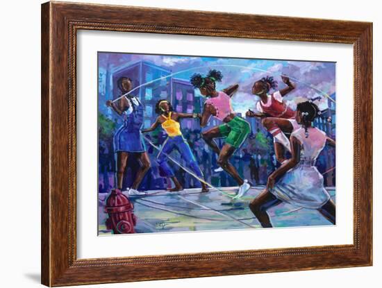 Double Dutch-Robert Jackson-Framed Art Print