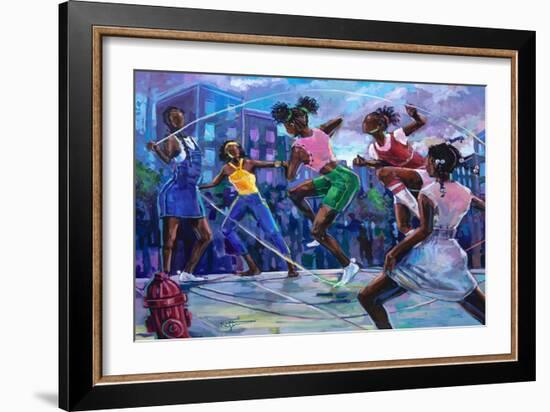 Double Dutch-Robert Jackson-Framed Art Print