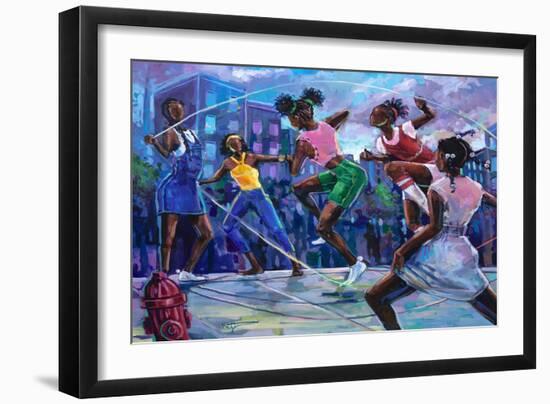 Double Dutch-Robert Jackson-Framed Art Print