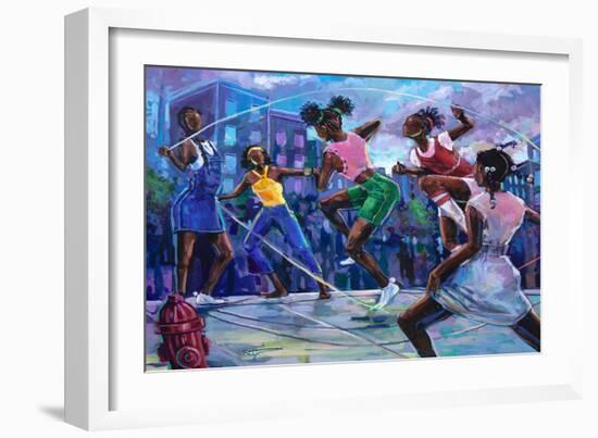 Double Dutch-Robert Jackson-Framed Art Print