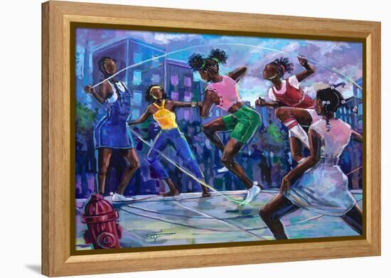 Double Dutch-Robert Jackson-Framed Stretched Canvas