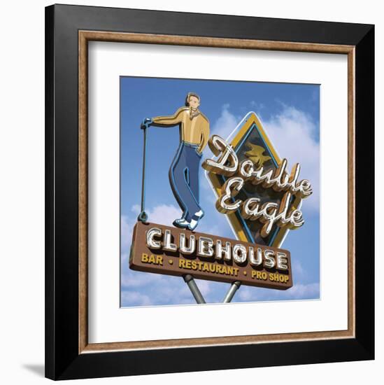 Double Eagle (male)-Anthony Ross-Framed Art Print