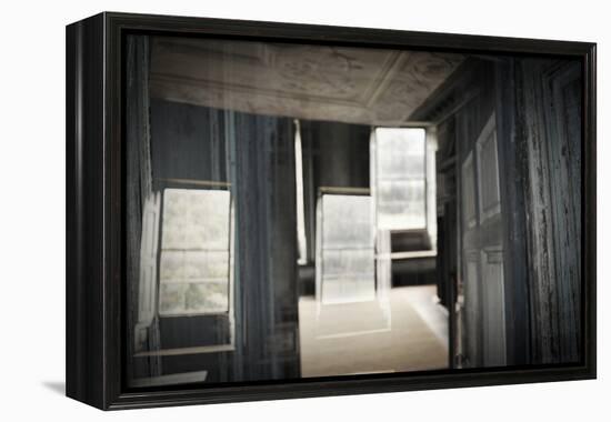 Double Exposure of Room Inside an Old Plantation Home in Charleston, SC-null-Framed Stretched Canvas