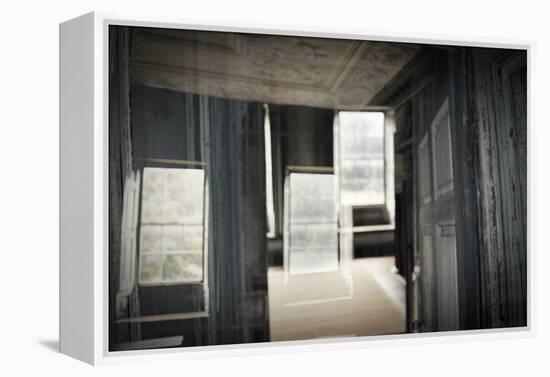 Double Exposure of Room Inside an Old Plantation Home in Charleston, SC-null-Framed Stretched Canvas