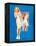 Double Exposure Pin-Up 1940-Gil Elvgren-Framed Stretched Canvas