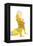 Double Exposure Portrait of Young Woman Performing Yoga Asana-Victor Tongdee-Framed Premier Image Canvas