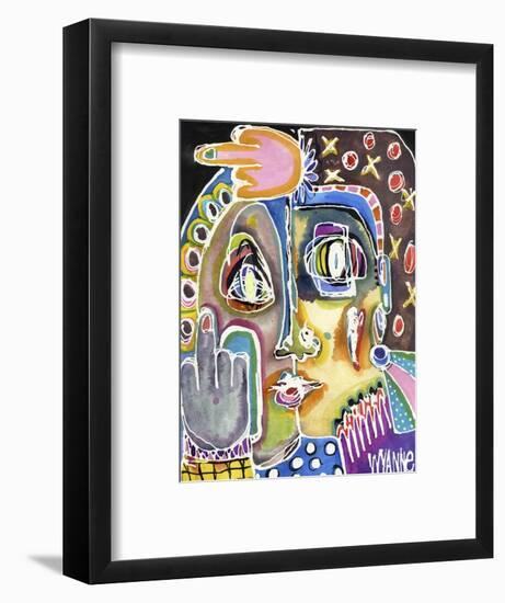 Double Fuck This Shit-Wyanne-Framed Premium Giclee Print