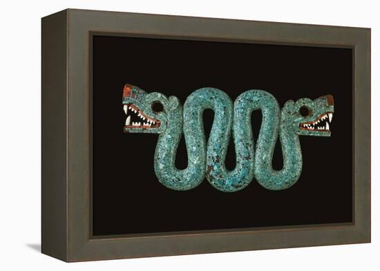 Double-Headed Serpent-null-Framed Stretched Canvas