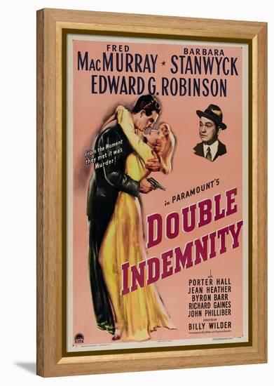 Double Indemnity, 1944, Directed by Billy Wilder-null-Framed Premier Image Canvas