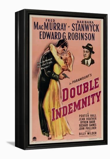 Double Indemnity, 1944, Directed by Billy Wilder-null-Framed Premier Image Canvas