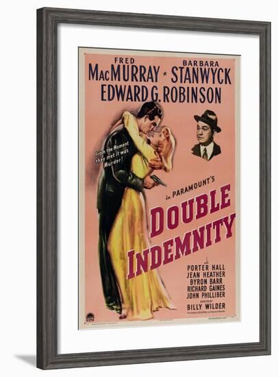 Double Indemnity, 1944, Directed by Billy Wilder-null-Framed Giclee Print