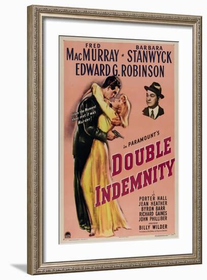 Double Indemnity, 1944, Directed by Billy Wilder-null-Framed Giclee Print