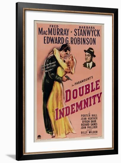 Double Indemnity, 1944, Directed by Billy Wilder--Framed Giclee Print