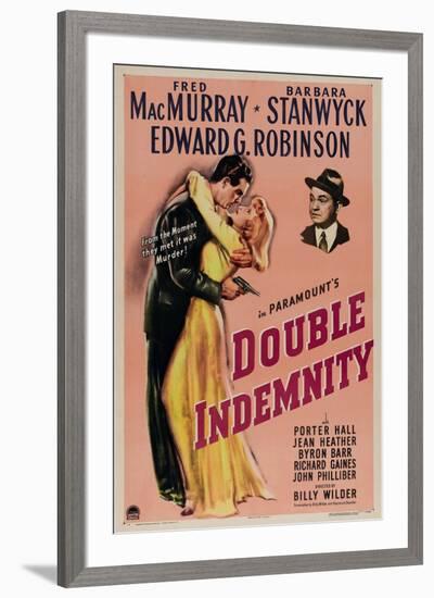 Double Indemnity, 1944, Directed by Billy Wilder-null-Framed Giclee Print