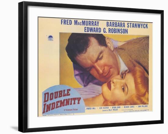 Double Indemnity, 1944-null-Framed Art Print