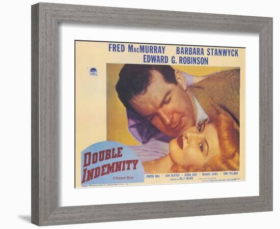 Double Indemnity, 1944-null-Framed Art Print