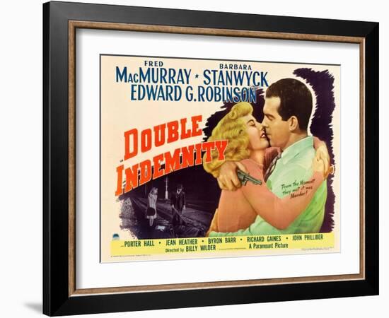 Double Indemnity, 1944-null-Framed Giclee Print