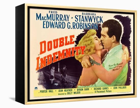 Double Indemnity, 1944-null-Framed Premier Image Canvas