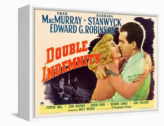 Double Indemnity, 1944-null-Framed Premier Image Canvas