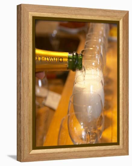 Double Magnum Champagne, Duval-Leroy Blanc De Chardonnay Millesime, Vertus-Per Karlsson-Framed Premier Image Canvas