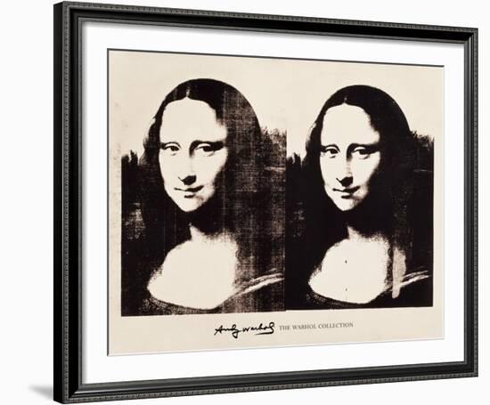 Double Mona Lisa, 1963-Andy Warhol-Framed Art Print