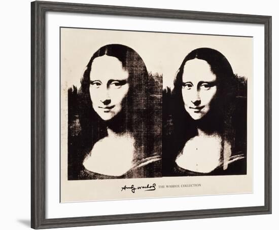 Double Mona Lisa, 1963-Andy Warhol-Framed Art Print