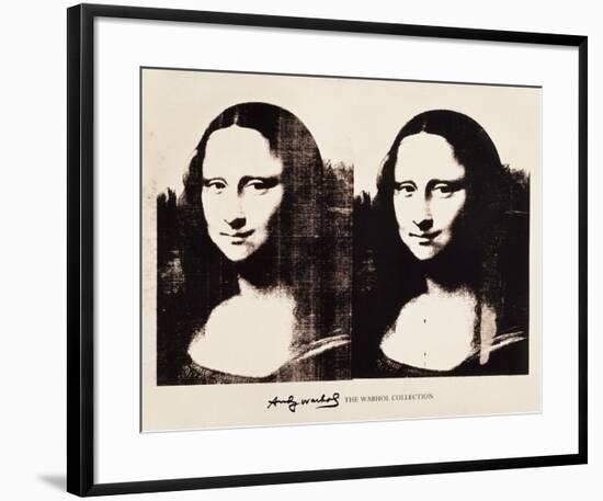 Double Mona Lisa, 1963-Andy Warhol-Framed Art Print