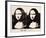 Double Mona Lisa, 1963-Andy Warhol-Framed Art Print