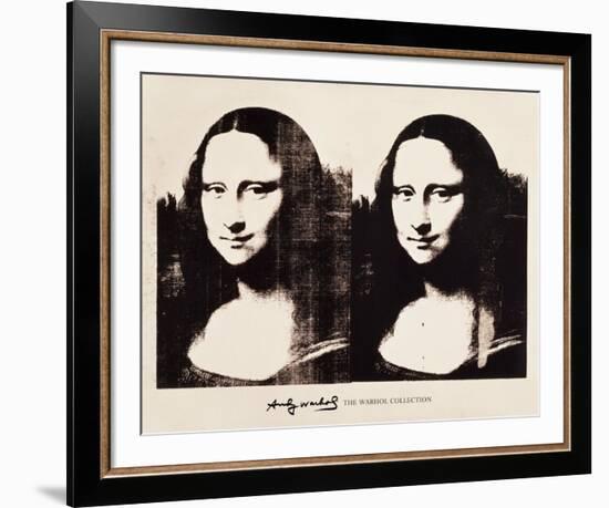 Double Mona Lisa, 1963-Andy Warhol-Framed Art Print