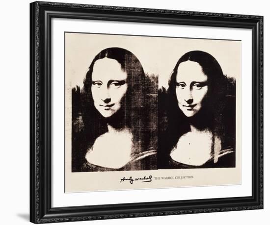 Double Mona Lisa, 1963-Andy Warhol-Framed Art Print