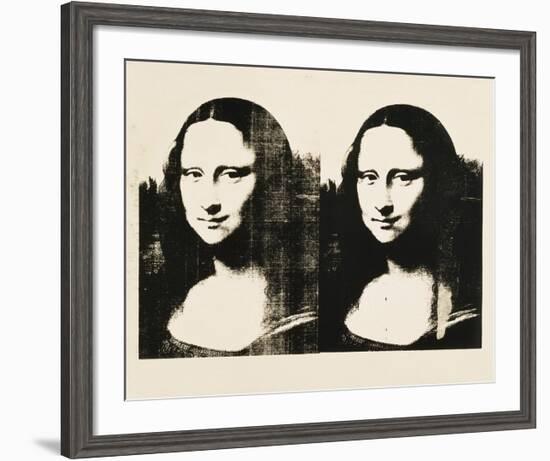 Double Mona Lisa, 1963-Andy Warhol-Framed Art Print