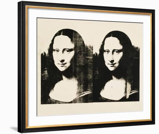 Double Mona Lisa, 1963-Andy Warhol-Framed Art Print