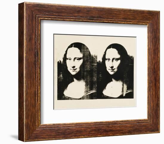 Double Mona Lisa, 1963-Andy Warhol-Framed Art Print