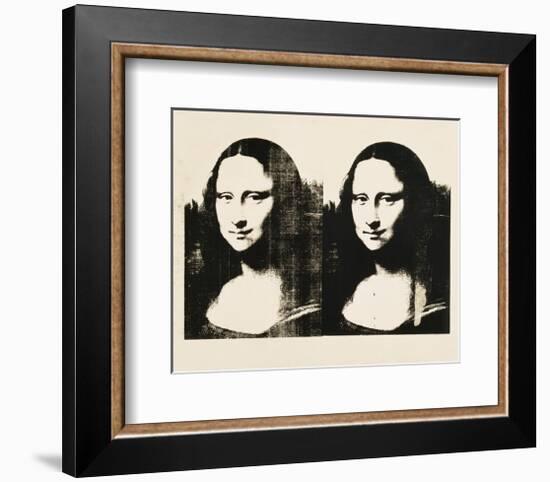 Double Mona Lisa, 1963-Andy Warhol-Framed Art Print