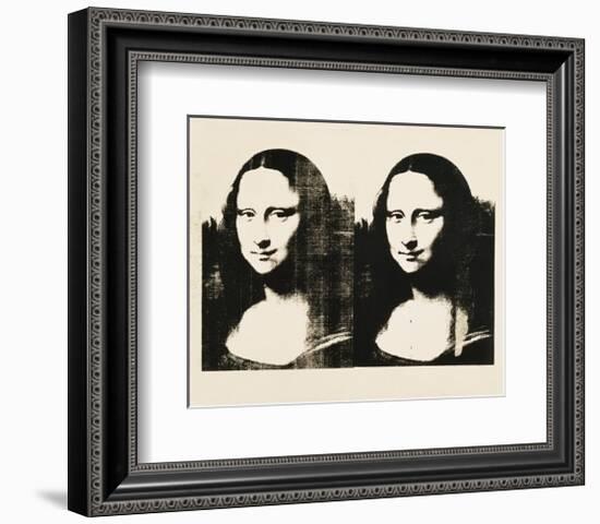 Double Mona Lisa, 1963-Andy Warhol-Framed Art Print