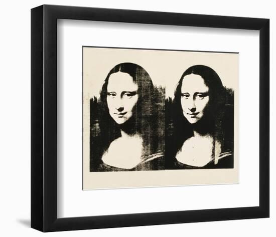 Double Mona Lisa, 1963-Andy Warhol-Framed Art Print