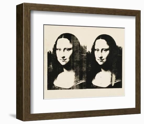 Double Mona Lisa, 1963-Andy Warhol-Framed Art Print