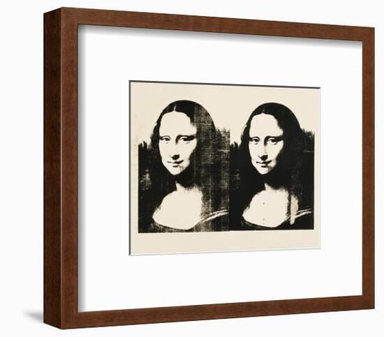 Double Mona Lisa, 1963-Andy Warhol-Framed Art Print