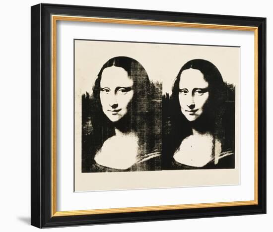 Double Mona Lisa, 1963-Andy Warhol-Framed Art Print