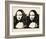 Double Mona Lisa, c.1963-Andy Warhol-Framed Giclee Print