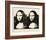 Double Mona Lisa, c.1963-Andy Warhol-Framed Giclee Print