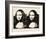 Double Mona Lisa, c.1963-Andy Warhol-Framed Giclee Print