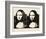 Double Mona Lisa, c.1963-Andy Warhol-Framed Giclee Print