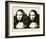 Double Mona Lisa, c.1963-Andy Warhol-Framed Giclee Print