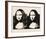 Double Mona Lisa, c.1963-Andy Warhol-Framed Giclee Print